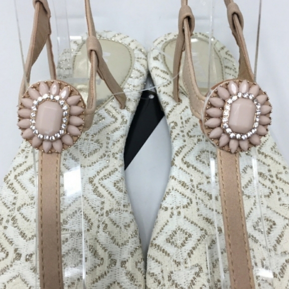 Mixit Fashion Beaded Thong Sandals - Picture 4 of 4